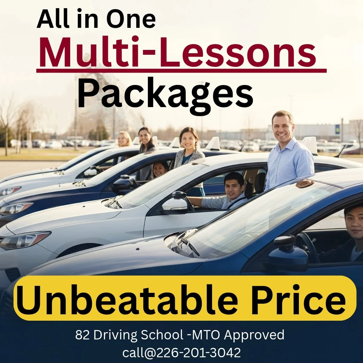 Private multiple lessons package
